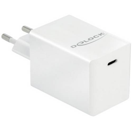 Delock 41447 USB Ladegerät 60 W USB PD Weiß Steckdose USB Power Delivery (USB-PD), Überstromschutz