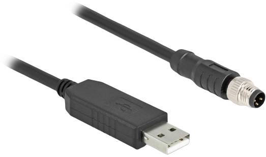 Delock 64258 Sensor-/Aktor-Kabel M8 1.8 m 1 St. Bag