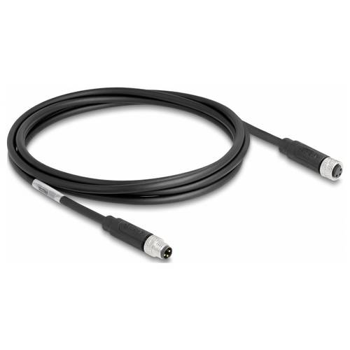 Thumbnail - Delock 80139 Sensor-/Aktor-Steckverbinder, konfektioniert M8 2 m 1 St.