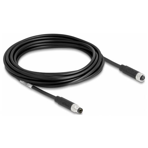 Thumbnail - Delock 80145 Sensor-/Aktor-Steckverbinder, konfektioniert M8 5 m 1 St.