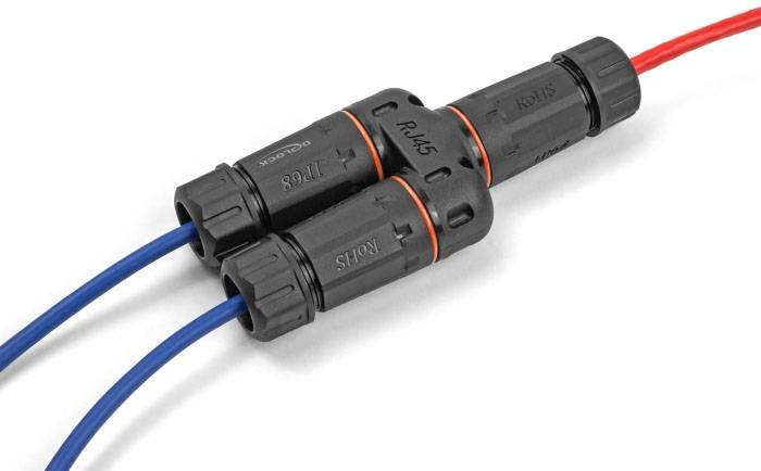 Delock RJ45 Netzwerk Adapter Kabel [1x RJ45-Buchse - 2x RJ45-Buchse] Schwarz-4