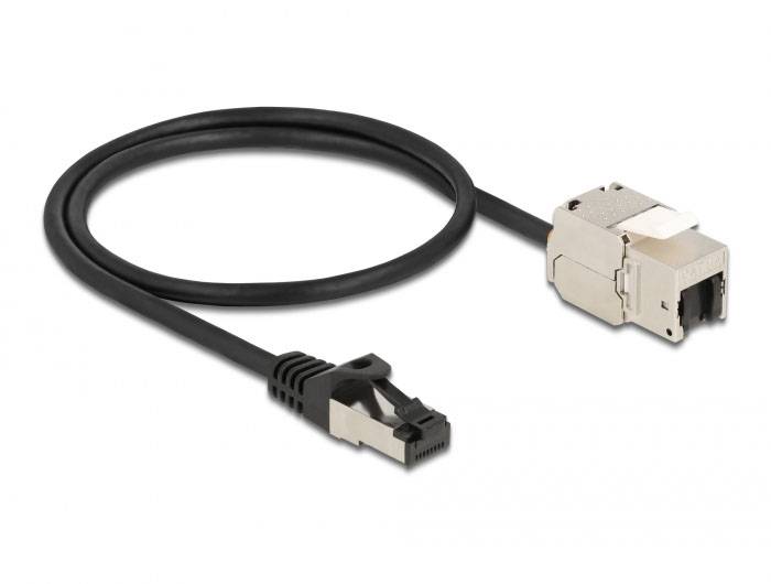 Delock 87025 RJ45-Einbaumodul Keystone CAT 6a 1 St.-2