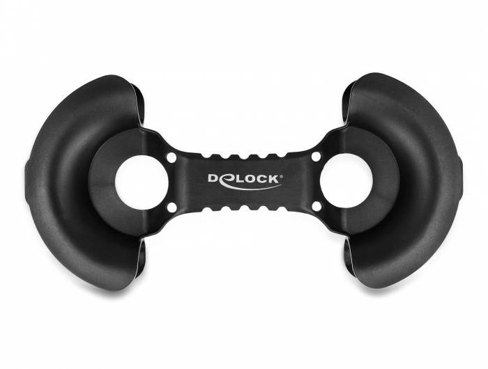 Delock 18434 Kabelhalter 18434 Schwarz 1 St.-2