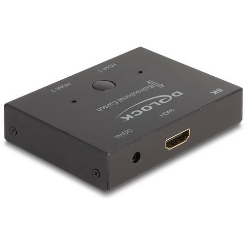 Delock - Video/Audio Splitter/Switch - 2-1, bidirectional, 8K 60 Hz x HDMI