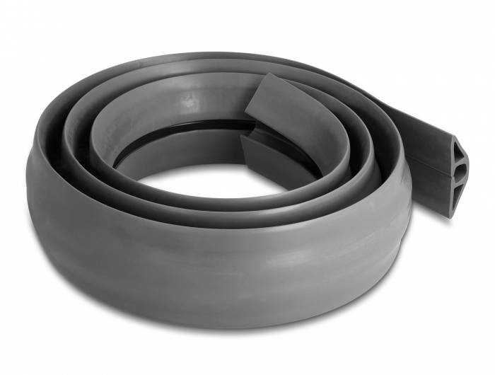Thumbnail - Delock - Kabelkanal - flexible, 50 x 13 mm - Boden montierbar