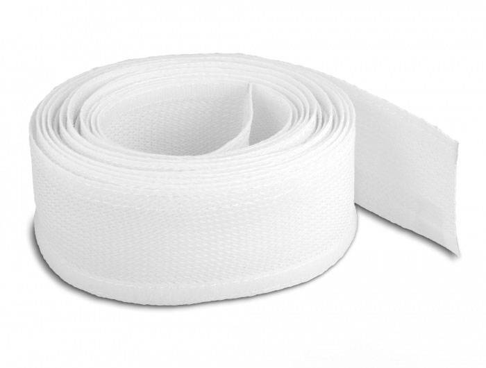 Delock 20817 20817 Guaina intrecciata Bianco Poliestere 12 mm (max) 1 pz.