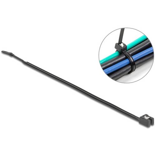 Thumbnail - Delock 19469 Kabelbinder Schwarz 50 St.