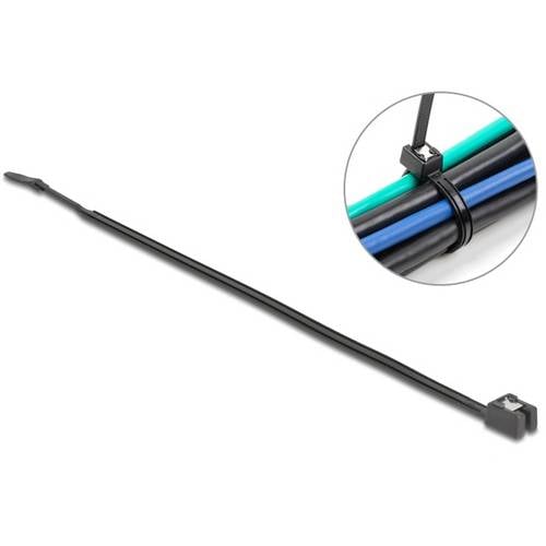 Delock 19470 Kabelbinder Schwarz 50 St.