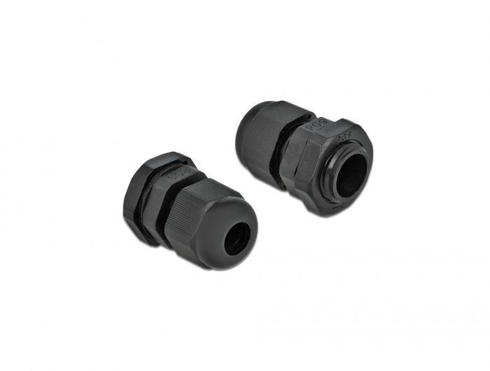 Delock 60194 wasserdicht Kunststoff Schwarz 1 St.-2