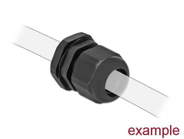 Delock 60196 wasserdicht Kunststoff Schwarz 1 St.-4