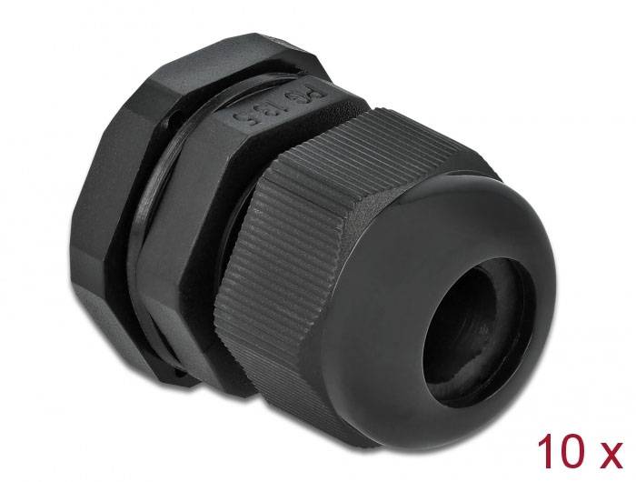 Delock 60198 wasserdicht Kunststoff Schwarz 1 St.-1