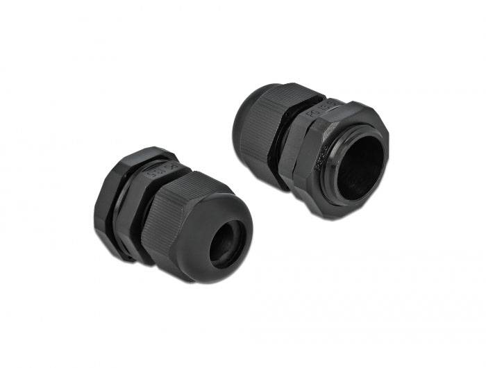 Delock 60198 wasserdicht Kunststoff Schwarz 1 St.-2