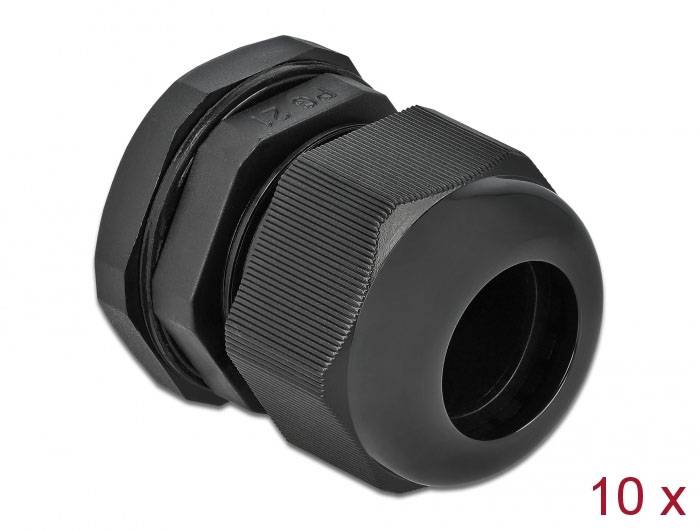 Delock 60222 PG21 Kunststoff Schwarz 1 St.-1