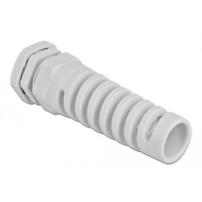Delock 60350 mit Biegeschutzspirale PG21 Kunststoff Grau 1 St.-0