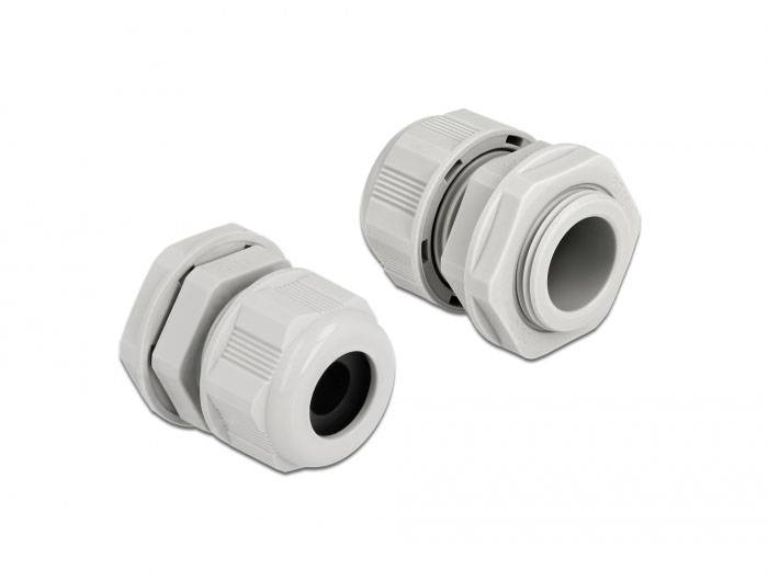 Delock 60366 wasserdicht Kunststoff Grau 1 St.-2