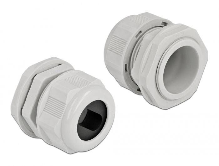 Delock 60390 wasserdicht Kunststoff Grau 1 St.-2