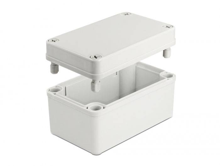 Delock 60399 Installations-Gehäuse 130 x 70 x 80 Grau 1 St. Box-2