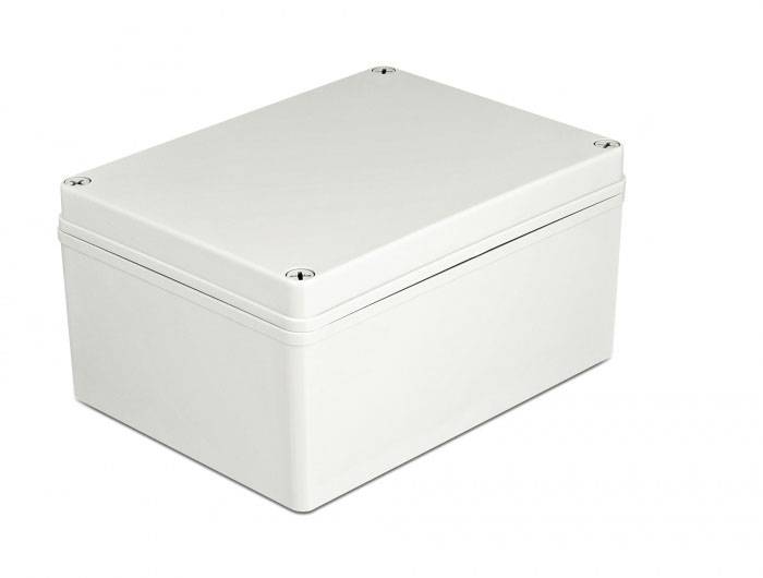 Delock 60445 Installations-Gehäuse 200 x 100 x 150 Grau 1 St. Box