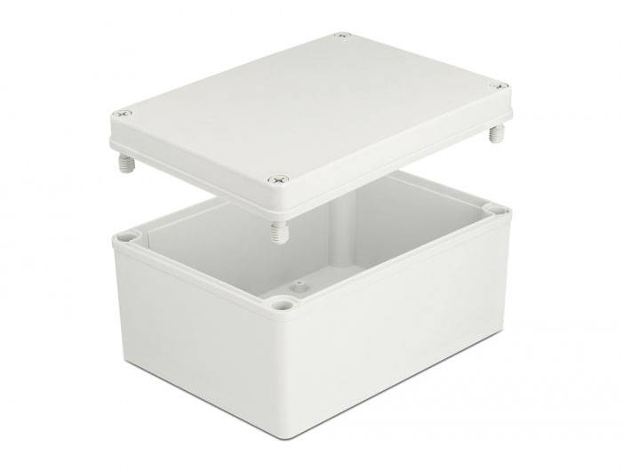 Delock 60445 Installations-Gehäuse 200 x 100 x 150 Grau 1 St. Box-2
