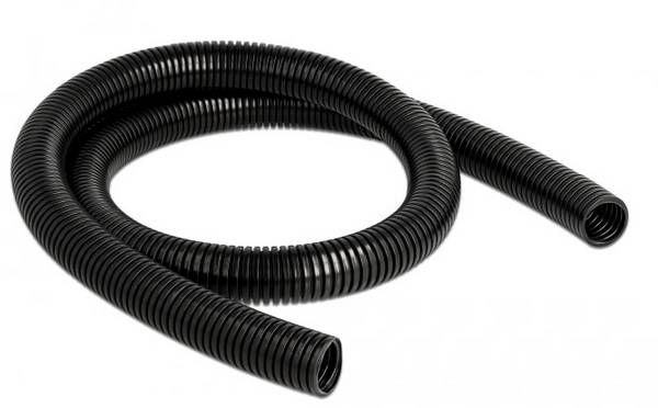 Delock 60458 60458 Kabelschlauch 21.2 mm (max) Schwarz 1 St.