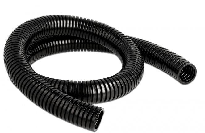 Delock 60459 60459 Kabelschlauch 28.5 mm (max) Schwarz 1 St.