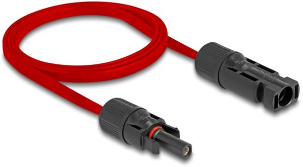 Delock 60676 60676 Solar-Kabel 3.3 mm²  Kabellänge 1 m