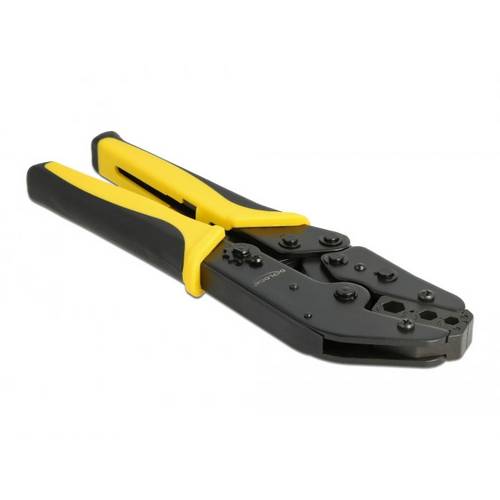 Thumbnail - Delock 90528 90528 Crimpzange Koaxial-Steckverbinder, Pressverbinder RG58, RG59, RG62, RG6