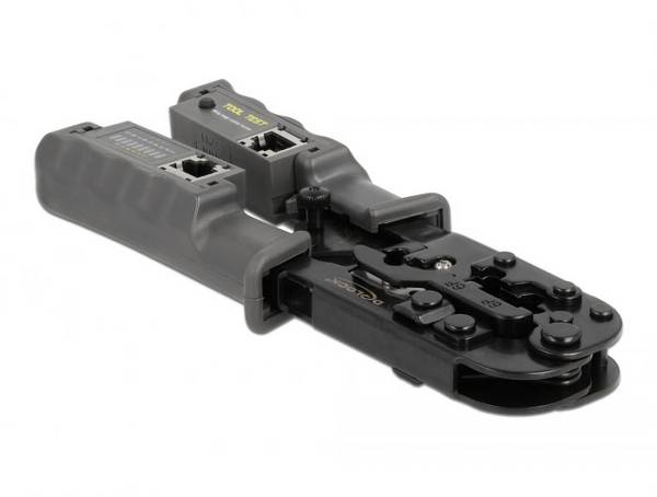 Delock 90510 90510 Multifunktionszange Modularstecker (Westernstecker) Inkl. Abisolierwerkzeug RJ45