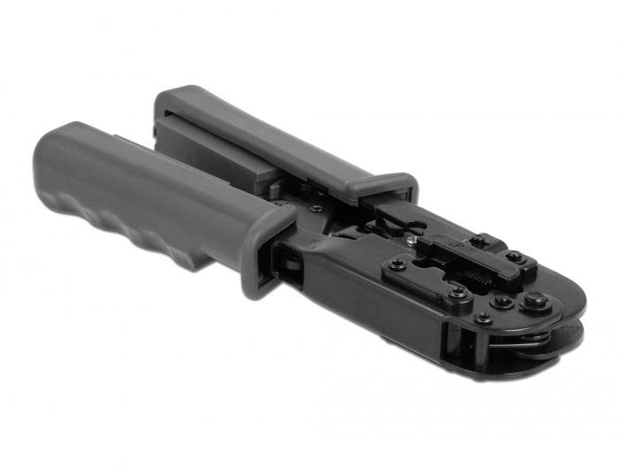 Delock 90510 90510 Multifunktionszange Modularstecker (Westernstecker) Inkl. Abisolierwerkzeug RJ45-2