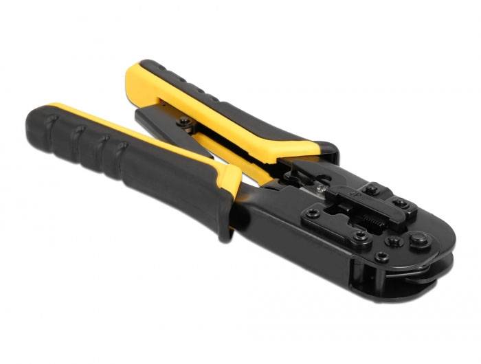 Delock 90505 90505 Multifunktionszange Modularstecker (Westernstecker) Inkl. Abisolierwerkzeug RJ45-2