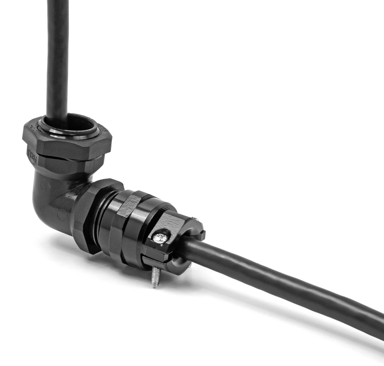 Delock 60593 mit Biegeschutz Kunststoff Schwarz 1 St.-3