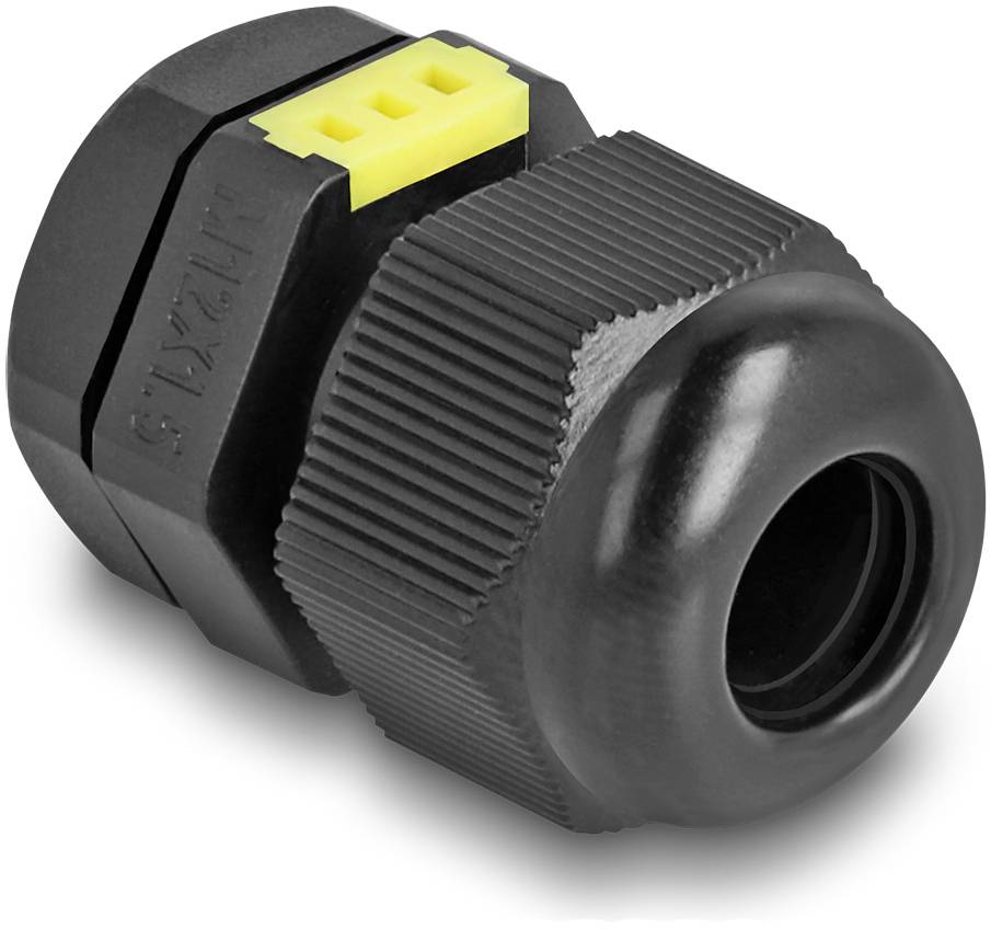Delock 60614 belüftet M12 Kunststoff Schwarz 1 St.-0