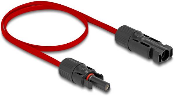 Delock 60674 60674 Solar-Kabel 3.3 mm²  Kabellänge 0.6 m