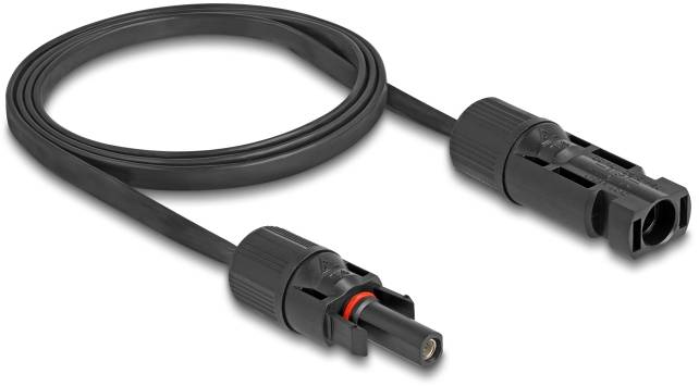 Delock 60677 60677 Solar-Kabel 3.3 mm² Kabellänge 1 m