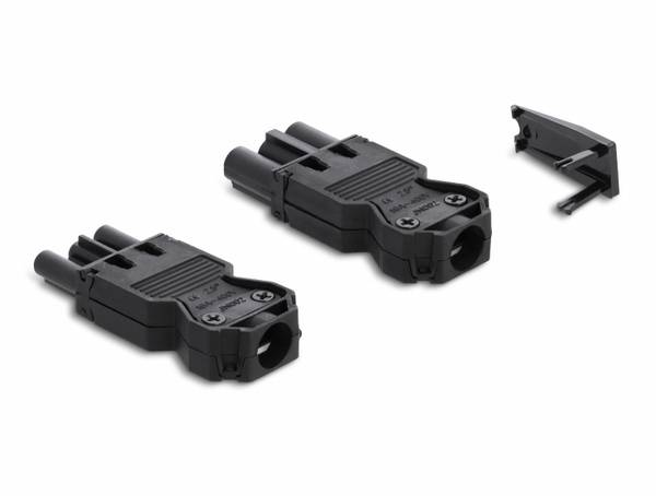 Delock 64147 Steckverbinder-Set   Gesamtpolzahl: 3 1 St.