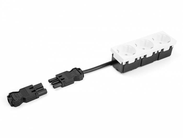 Delock 64147 Steckverbinder-Set Gesamtpolzahl: 3 1 St.-4
