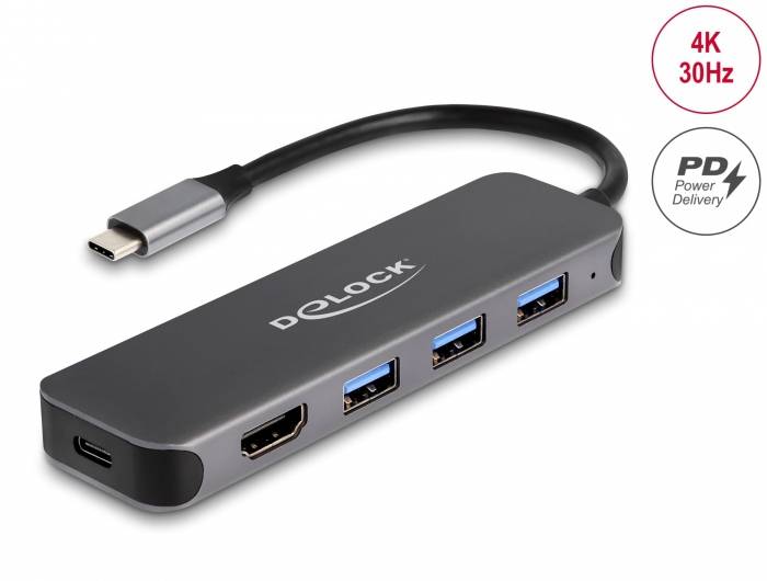 Delock USB-C® Dockingstation 64171 Passend für Marke Dockingstations: Universal-2