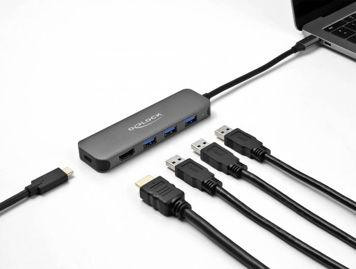 Delock USB-C® Dockingstation 64171 Passend für Marke Dockingstations: Universal-3