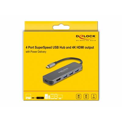 Delock USB-C® Dockingstation 64171 Passend für Marke Dockingstations: Universal-4