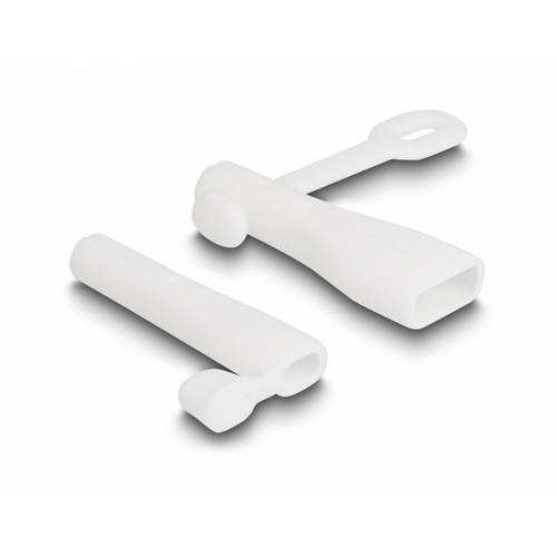 Thumbnail - Staubschutz für USB Typ-A Stecker und Apple Lightning™ Stecker Set 2 Stück weiß 64204 64204 Delock Inhalt: 1 St.
