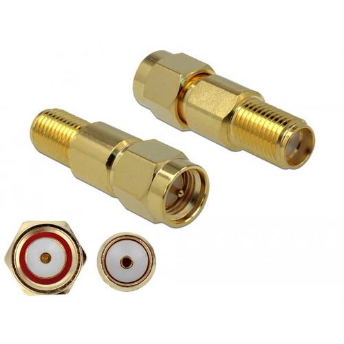 Thumbnail - Delock 89990 89990 SMA-Adapter SMA-Stecker - SMA-Buchse 1 St.