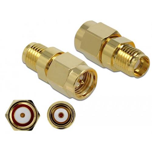 Thumbnail - Delock 89972 89972 SMA-Adapter SMA-Stecker - SMA-Buchse 1 St.
