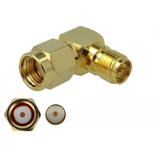 Thumbnail - Delock 89968 89968 HF-Adapter RPSMA-Stecker - RPSMA-Buchse 1 St.