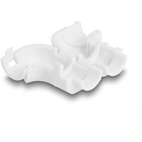 Delock Anwickelclip 88128 Weiß 8 St.