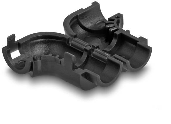 Delock Anwickelclip 88127 Schwarz 8 St.-1