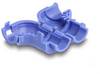 Delock Anwickelclip 88122 Bündel-Ø-Bereich 6 mm (max) Blau 8 St.
