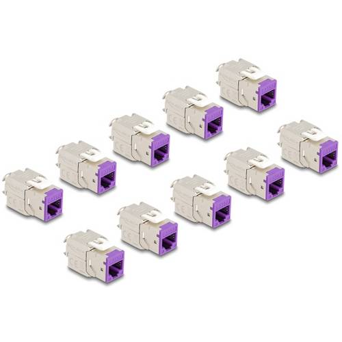 Thumbnail - Delock 88121 RJ45-Einbaumodul Keystone CAT 6a 1 St.