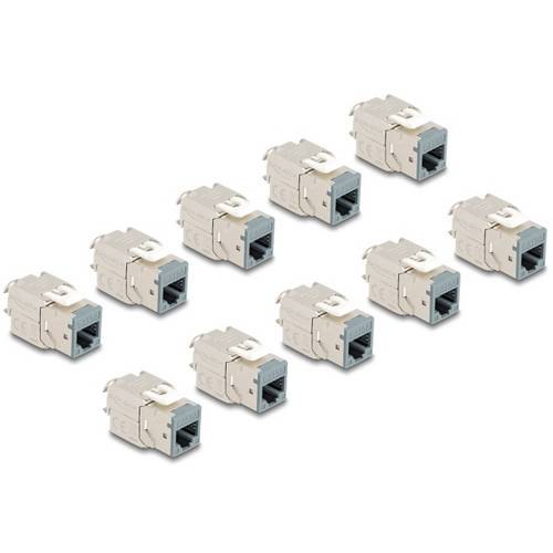 Thumbnail - Delock 88120 RJ45-Einbaumodul Keystone CAT 6a 1 St.