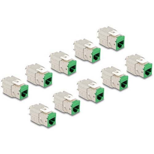 Thumbnail - Delock 88116 RJ45-Einbaumodul Keystone CAT 6a 1 St.