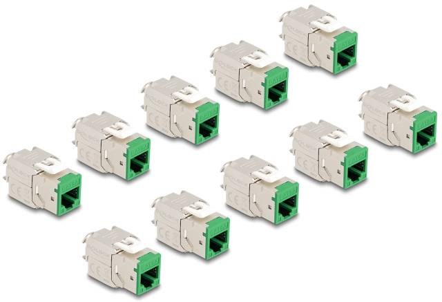 Delock 88116 RJ45-Einbaumodul Keystone CAT 6a 1 St.-1